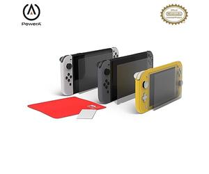 PowerA Anti-Glare Screen Protector Family Pack for Nintendo Switch