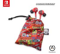 PowerA Auricolari cablati per Nintendo Switch - Mario Kart Motors, 3,5 mm, cablati, licenza ufficiale