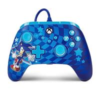 PowerA Controller cablato Advantage per Xbox serie X|S, gamepad, controller cablato per videogiochi, controller per giochi, USB-C, compatibile con Xbox One, licenza ufficiale - Sonic Style