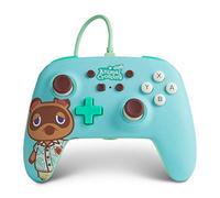 PowerA, controller cablato avanzato per console Nintendo Switch, gamepad, design con il personaggio del videogioco Animal Crossing Toom Nook