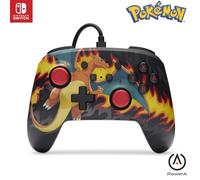 PowerA Controller cablato avanzato per Nintendo Switch - Charizard tempesta di fuoco, gamepad, controller di gioco, controller cablato, licenza ufficiale