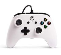 PowerA Controller cablato Licenza ufficiale di Microsoft e compatibile con Xbox One, Xbox One S, Xbox One X e Windows 10, Bianco