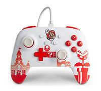 PowerA Controller cablato ottimizzato per Nintendo Switch - Mario Red/Bianco