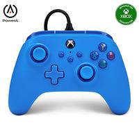 PowerA Controller cablato Xbox Series X|S - Blu, gamepad, controller per videogiochi cablato, controller di gioco, funziona con Xbox One