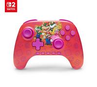 PowerA Controller senza fili Advantage per Nintendo Switch 2 - Mario e amiciCon licenza ufficiale, effetto Hall, pulsanti mappabili, controller pro, Pulsante C, comandi di movimento
