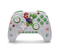 PowerA Controller senza fili Advantage per Nintendo Switch 2 - Mario e Yoshi Con licenza ufficiale, effetto Hall, pulsanti mappabili, controller pro, Pulsante C, comandi di movimento