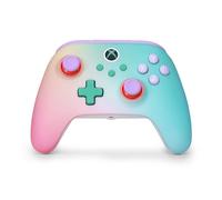 PowerA Controller wireless Advantage per Xbox Series X|S - Beach Vibes, licenza ufficiale, levette a effetto Hall anti stick drift, Bluetooth, polling 1000 Hz, design ergonomico per cloud gaming