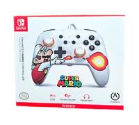 PowerA Enhanced con Cavo Controller - Fireball Mario - Nintendo Interruttore -