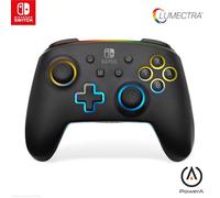 PowerA Enhanced Wireless Controller for Nintendo Switch with Lumectra, wireless video game controller, gaming controller, officially licensed, RGB controller