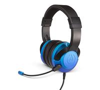 PowerA Fusion Cuffie da Gioco Cablate con Microfono Staccabile - Compatibili con PlayStation 4, Xbox (One, One X, One S, 360), Nintendo Switch, Mac, Android, IOS, Azzurro Zaffiro Sfumato
