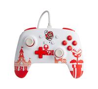PowerA Mario Red Red, White USB Gamepad Nintendo Switch - Nouvo