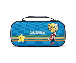 PowerA NSCS0131-01 custodia per console portatile Cover Nintendo Feltro, Gomma Blu Powera
