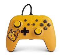 KEEPXYZ Pokemon Enhanced Wired Controller for Nintendo Switch - Pixel Pikachu, Gamepad, Wired Video Game Controller, Gaming Controller - Nintendo Switch