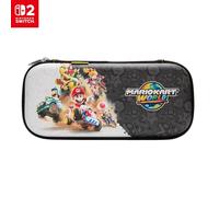 PowerA Slim Case per Nintendo Switch 2 - Mario Kart World,licenza ufficiale, custodia protettiva, spazio per 10 schede di gioco, proteggi schermo imbottito, stand integrato