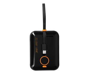 Powerbank 15000 mAh porta USB 22,5W + cavi USB-C e Lightning schermo LED LinQ