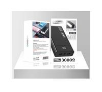 POWERBANK 30000MAH PORTATILE CARICATORE 4 USB TYPE-C MICRO USB DISPLAY Q-CD666