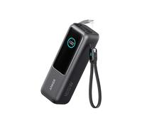 Anker Laptop Power Bank, 25000mAh Caricatore Portatile con Tre Porte USB-C da 100W per Ricarica Multi-Dispositivo, Cavi Integrati e Retrattili, Per iPhone 16/15 Series, MacBook, Samsung e Altro
