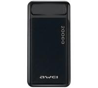 Powerbank AWEI P6K 20000mAh 2xUSB/Power Delivery Nero