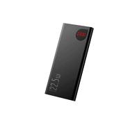POWERBANK BASEUS Adaman Metal Digital Display Ricarica Rapida - 2 Porte USB 10000 mAh, Nero