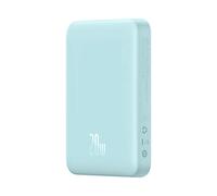POWERBANK BASEUS BAS-908 - uscita USB-C 20W, ricarica rapida, ricarica wireless, design compatto 10000 mAh, Blu