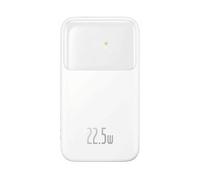 POWERBANK BASEUS Comet Series BAS-830 - uscita USB-C 22,5W, ricarica rapida 10000 mAh, Bianco