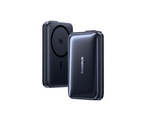 POWERBANK BASEUS E0028V00 - uscita USB-C 45W, ricarica rapida, ricarica wireless Qi2 10000 mAh, Nero