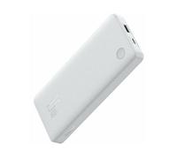 Powerbank Airpow Lite da 10000 mAh e 15 W con cavo USB-A - USB-C da 30 cm - bianco