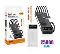 POWERBANK BATTERIA ESTERNA A RICARICA SUPER VELOCE 25800MAH 22.5W CON LUCE TT260