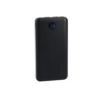 Powerbank Universale 10000 mAh Nero Batteria Esterna USB Caricabatteria