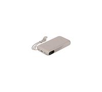 Belkin Power Bank, Caricabatterie Portatile USB-C da 20.000 mAh con 2 porte tipo C e 1 porta USB-A, display digitale, ricarica da 20 W per iPhone 16, Samsung Galaxy S25, Pixel 9, iPad e altri, Sabbia