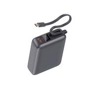 Powerbank CELLY Batteria portatile da 45W con cavo integrato 20.000 mAh, Grigio