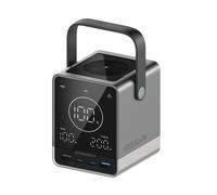 Powerbank con ricarica wireless 40000mAh USB-C USB-A 300W - Nero