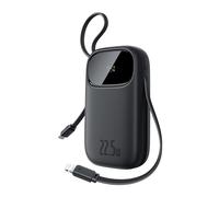 Powerbank da 20000 mAh 22,5 W con display, cavi USB-C e Lightning per iPhone - N