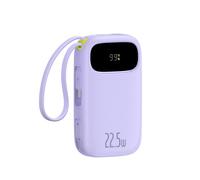 Powerbank da 20000 mAh 22,5 W con display e cavo EnerFill FC21 Qpow 3 Ultra - viola