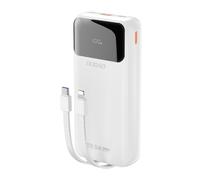 Powerbank da 20000 mAh 22,5 W PD USB-C USB-A con cavi Lightning e USB-C per iPho