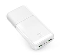 Powerbank da 20000 mAh con porte USB-A e USB-C, PD, AFC e potenza di 22,5 W - bi