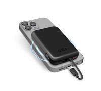 Powerbank da 5000 mAh con cavetto integrato USB-C compatibile ricarica MagSafe
