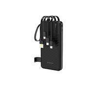 POWERBANK DUDAO K11 - uscita USB-A 10W, 4 cavi integrati, design compatto 20000 mAh, Nero