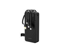 POWERBANK DUDAO K11Pro-B1 - uscita USB-C 10W, 4 porte integrate, torcia LED 20000 mAh, Nero