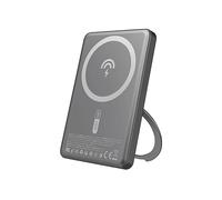 POWERBANK DUDAO K28S - uscita USB-C 20W, MagSafe, ricarica rapida, supporto integrato 5000 mAh, Grigio