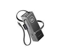 POWERBANK ECOFLOW Rapid 25000mAh, Ricarica Veloce, 3 Porte USB, Compatibile con Smartphone e 25000 mAh, Argento