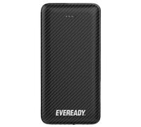 EVEREADY - Batteria esterna da 20000 mAh + cavo USB-A/Micro-USB, batteria esterna per telefono e tablet, colore: nero