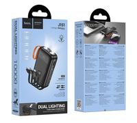 POWERBANK hoco. J151 10000mAh + CAVO MICRO + CAVO TYPE-A + CAVO TYPE-C + CAVO
