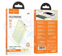 POWERBANK hoco. Q21 10000mAh PD22.5W+QC3.0 BIANCO