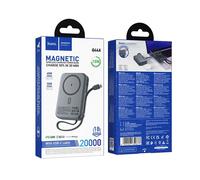 POWERBANK hoco. Q44A 20000mAh PD45W+QC3.0 + MAGSAFE NERO + CAVO TYPE-C