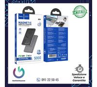 POWERBANK HOCO WIRELESS 5000MAH GRAY Q26