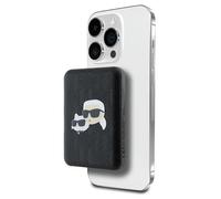 Powerbank induttivo per Karl Lagerfeld 15W MagSafe Nero