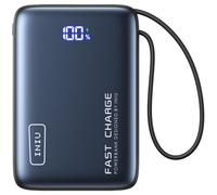 Powerbank INIU Pocket 20000mAh 22.5W Cavo USB-C Integrato Nero