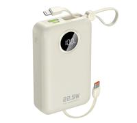 Powerbank K14+ 20000mAh 22,5W cavi integrati bianco