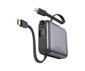 POWERBANK KSIX BPB10PD22INTG 10000 mAh, Grigio